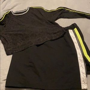 Lala Anthony 2 pc crop n skirt